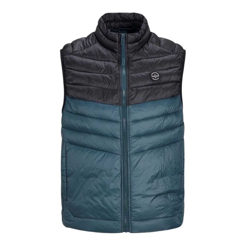 Jack And Jones Mens Sprint Colour Block Logo Vest / Forest Green